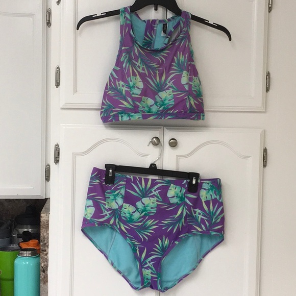 Adore Me Other - Adore me two piece swimsuit 2X zipper back top